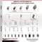 Service Caster 2 Inch Thermoplastic Wheel 1-5/8 Inch Expanding Stem Caster Set with 2 Brakes SCC-EX05S210-TPRS-158-2-SLB-2 - alternate 5